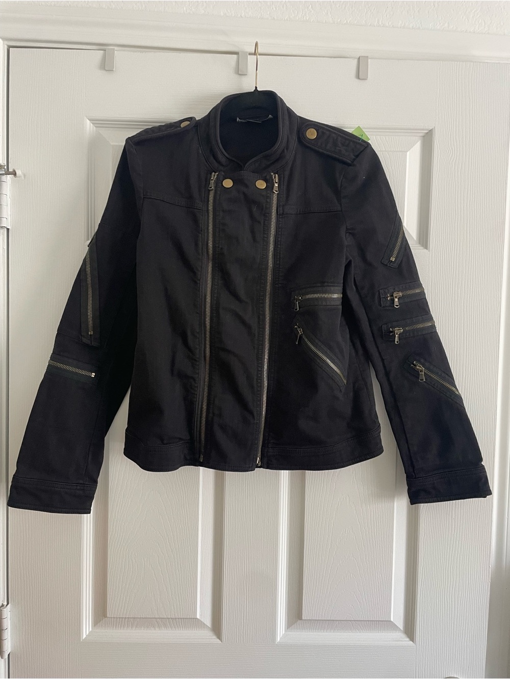 Marc by Marc Jacob’s Moto Zipper Jacket Black
